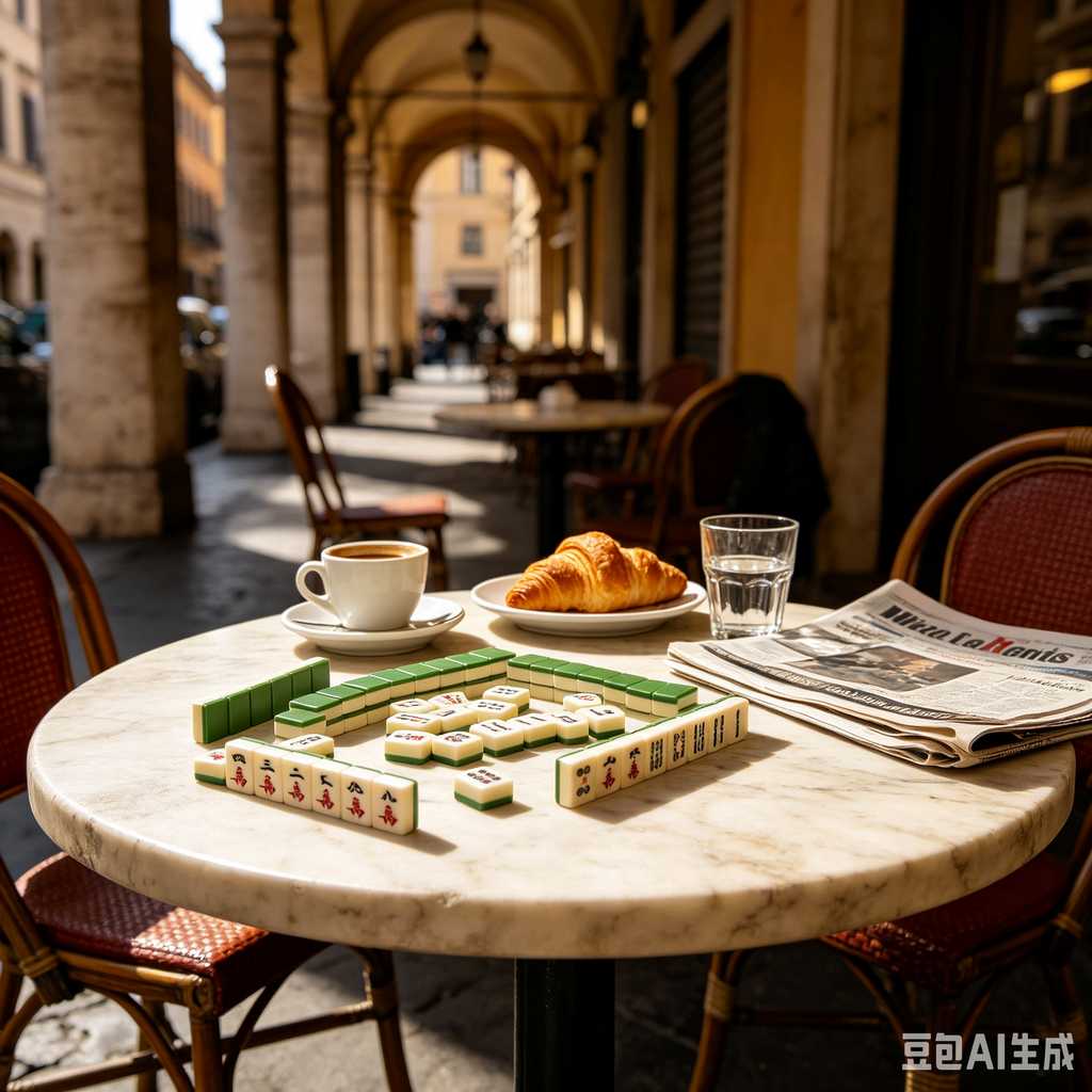 holiday present mahjong tiles
